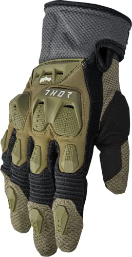 Thor Terrain MX Enduro Cross Handschuhe Army - Charcoal Gray (XL) von Powersports
