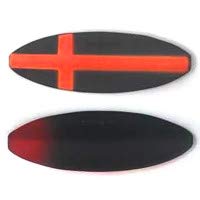 Praesten Mini Custom Painted - Black-Orange- Cross - Sonder-Edition Durchlaufblinker in 3,5 gr. von Praesten
