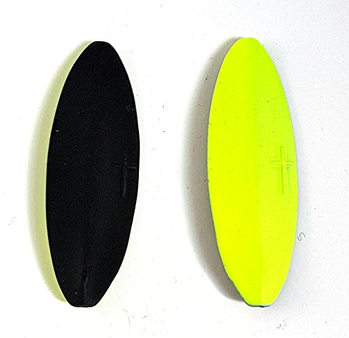 Praesten Mini Inlineblinker 3,5g - Inline Blinker, Farbe:Black/Yellow von Praesten