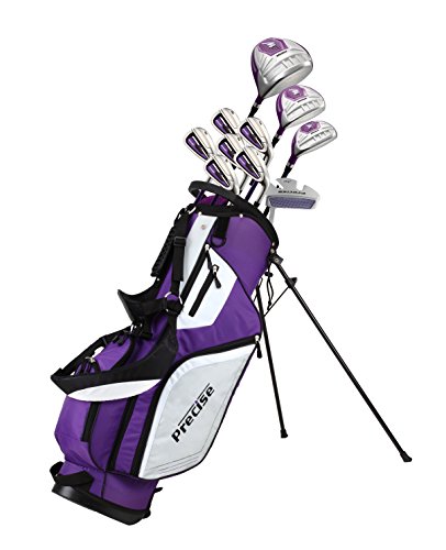 Top Line Damen Golfschläger-Set M5, für Linkshänder, Violett von Precise