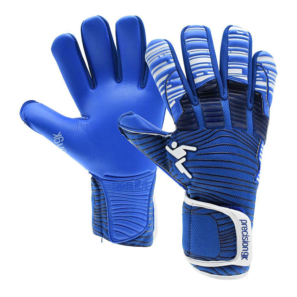 Precision Elite 2.0 Grip Goalkeeper Gloves Blau 11 von Precision