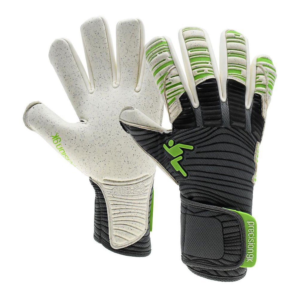 Precision Elite 2.0 Quartz Goalkeeper Gloves Grau 9 von Precision