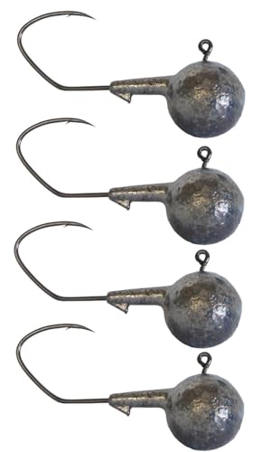 Predax Fishing MSM Jighaken - Jigköpfe, Größe / Gewicht / Packungsinhalt:Gr. 4/0 / 28g / 4 Stück von Predax