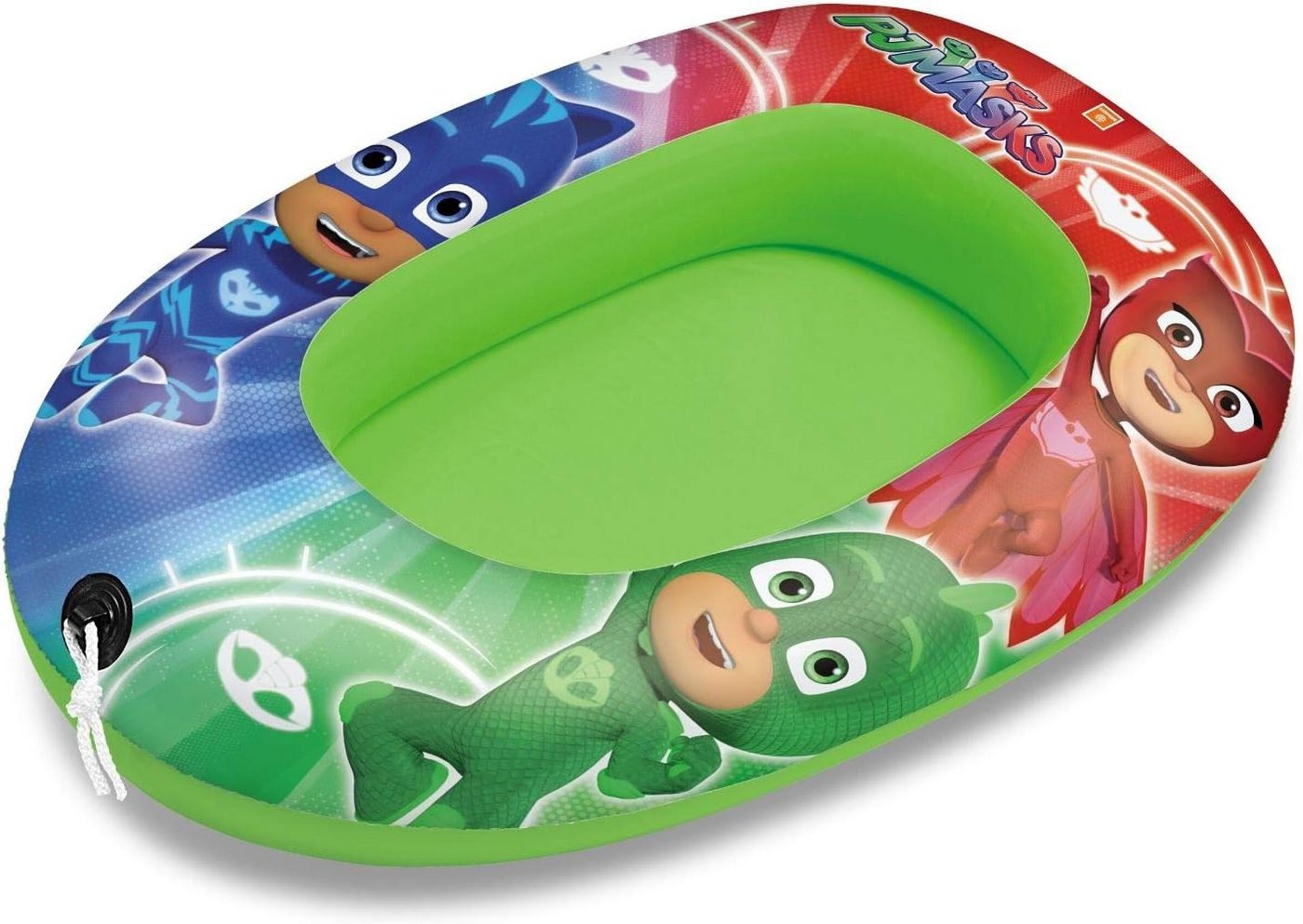 Preis-Shop24 Kinder-Schlauchboot Masks 94 cm Boot Pyjamahelden Design für Kinder Schlauchboot Gummiboot von Preis-Shop24