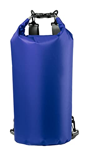 Wasserfester Packsack 20L Seesack Dicht Trockentasche See Seemannssack Stausack (Blau) von Preiswert&Gut