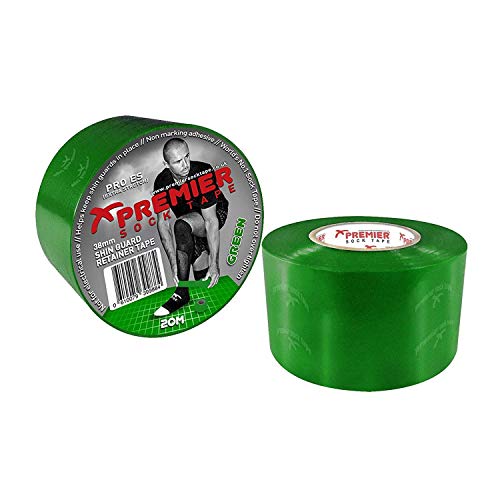 Premier Sock Tape SGTG Carta Fußball-Schienbeinschutzband, 38 mm, Fresh Green, TU von Premier Sock Tape