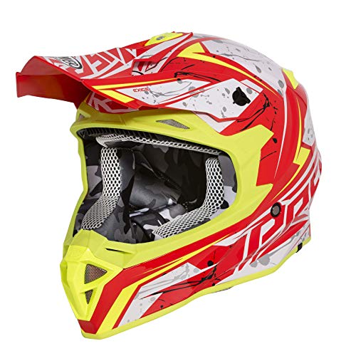 Premier HELM EXIGE QX 2,GELB/ROT/WEISS,S von Premier