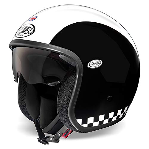 Premier HELM VINTAGE RETRO',WEISS/SCHWARZ,S von Premier