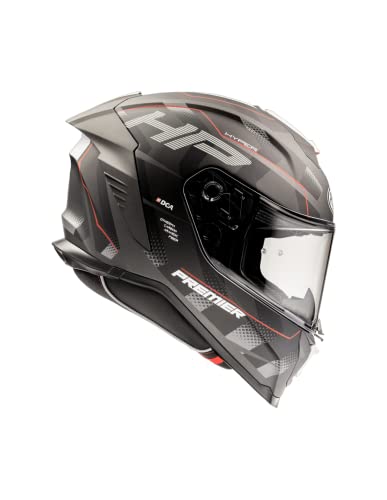 Premier Helm Hyper,Schwarz Und Dunkelgrau,XL,Unisex von Premier