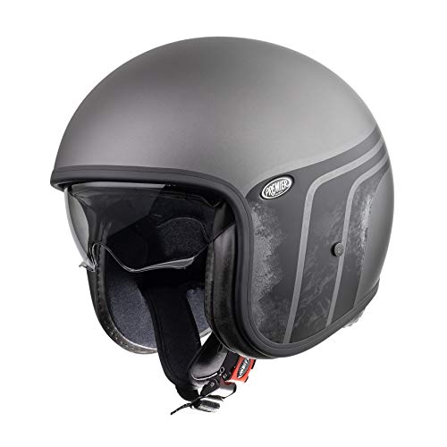 Premier HELM VINTAGE BTR 17 BM,METALL GRAU/SCHWARZ,S von Premier