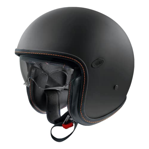 Premier Unisex-Adult Vintage EVO Helm, Schwarz, L von Premier