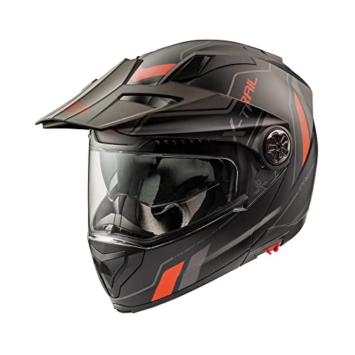 Premier Helm Xtrail,Schwarz Und Rot,M,Unisex von Premier