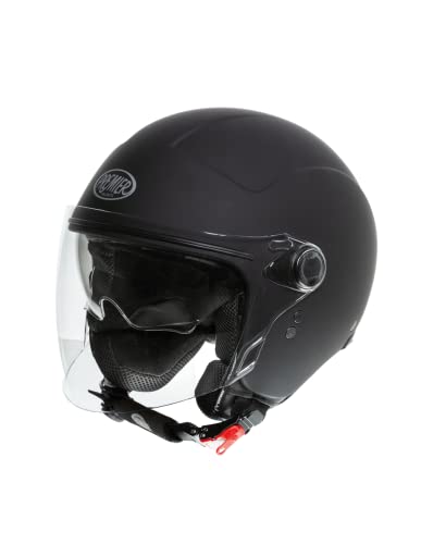 Premier Unisex-Adult Rocker Visor U9bm Helm, Schwarz, M von Premier