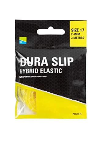 Preston Dura Slip Hybrid Elastic – 17 | Gelb | 2,4 mm von Preston Innovations