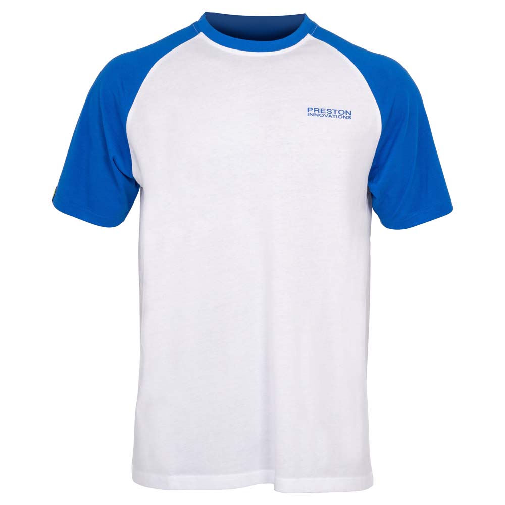Preston Innovations Lightweight Raglan Short Sleeve T-shirt Weiß 2XL Mann von Preston Innovations