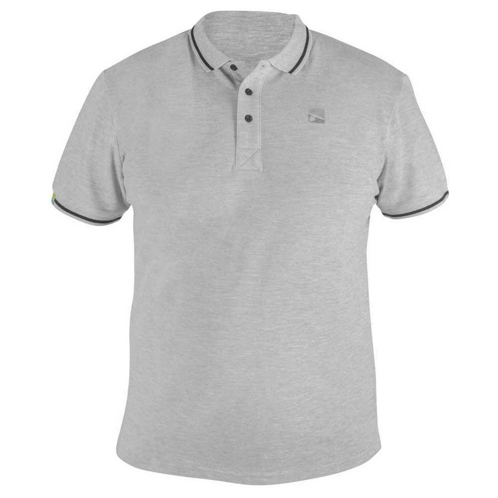Preston Innovations Short Sleeve Polo Shirt Grau L Mann von Preston Innovations