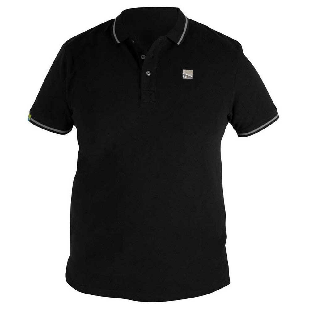Preston Innovations Short Sleeve Polo Shirt Schwarz XL Mann von Preston Innovations