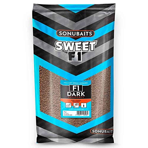 Sonubaits F1 Dark Original Sweet Fishmeal Groundbait 2Kg von Preston Innovations