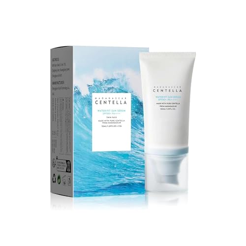 Prevently Centella Sunscreen, Hyalu-CICA Water-Fit Sun Serum 50ml, SPF 50+ Madagascar Centella, No Sticky Refreshing Not Harm Residue for All Skin Types von Prevently