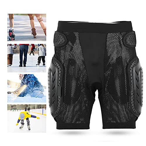 Prevessel Multifunktions-Sport-Radsport-Hüftpolster-Schutzhose, Schutzausrüstung für Skifahren, Rollschuhlaufen (M) von Prevessel