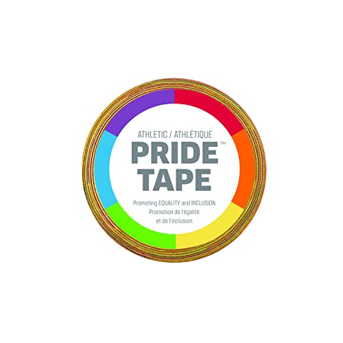 Pride Schlägertape 18m x 24mm Bunt von Pride Tape