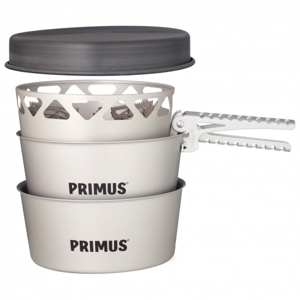 Primus - Essential Stove Set - Gaskocher Gr 1,3 l;2,3 l grau von Primus