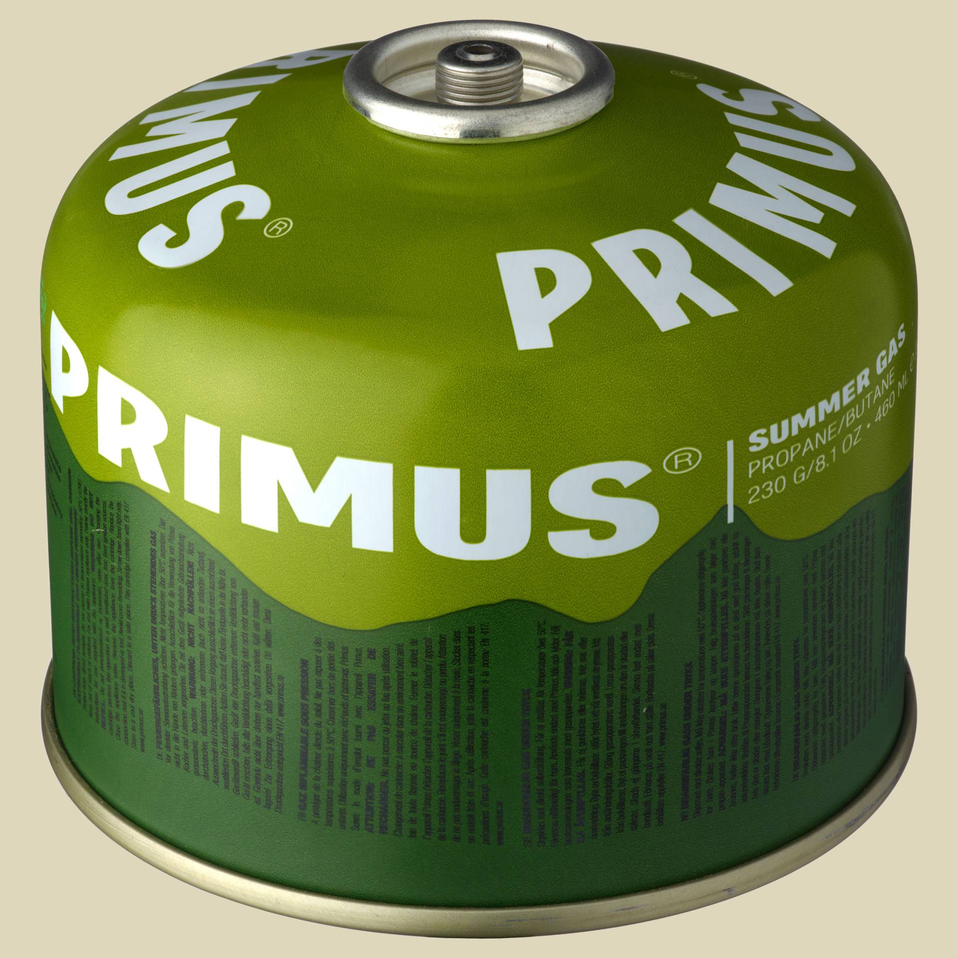 Primus Summer Gas 230g Gaskartusche mit Sicherheitsventil Gaskartusche mit Sicherheitsventil von Primus