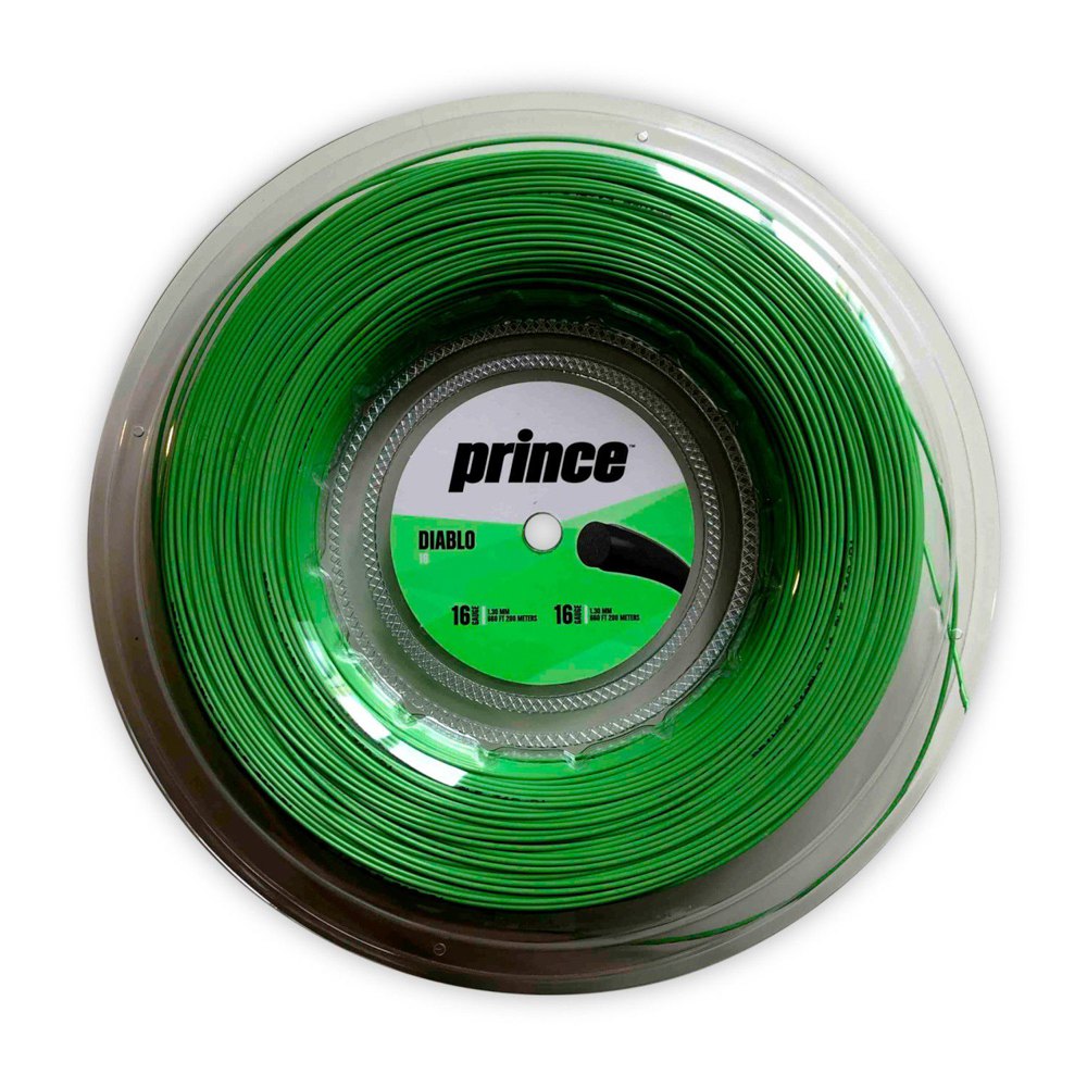 Prince Diablo 200 M Tennis Reel String Grün 1.30 mm von Prince