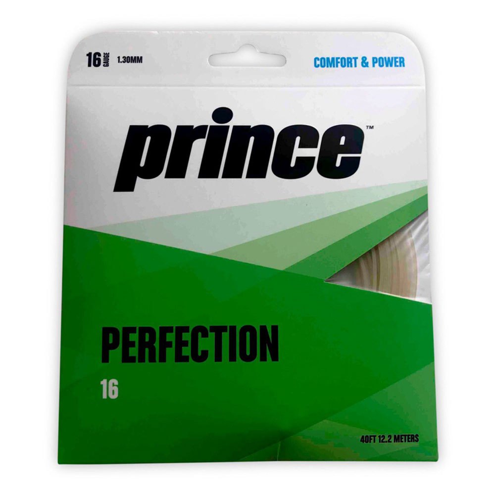 Prince Perfection 16 Tennis Single String Grün 1.30 mm von Prince