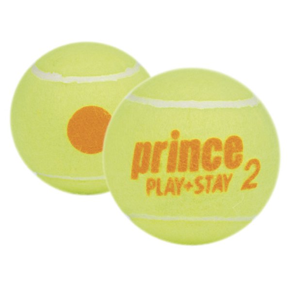 Prince Play&stay Stage 2 Dot Padel Balls Bag Gelb 72 Balls von Prince