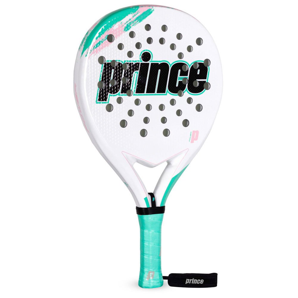 Prince Quartz V2 Padel Racket Weiß von Prince