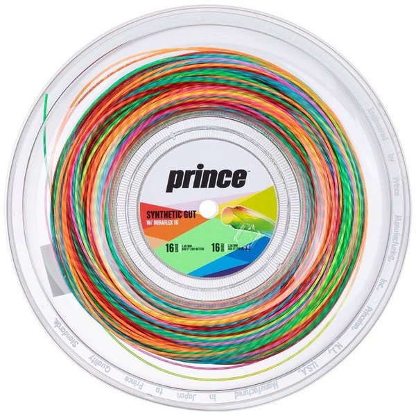 Prince Syngut Dura Limited Edition 200 M Tennis Reel String Mehrfarbig 1.30 mm von Prince