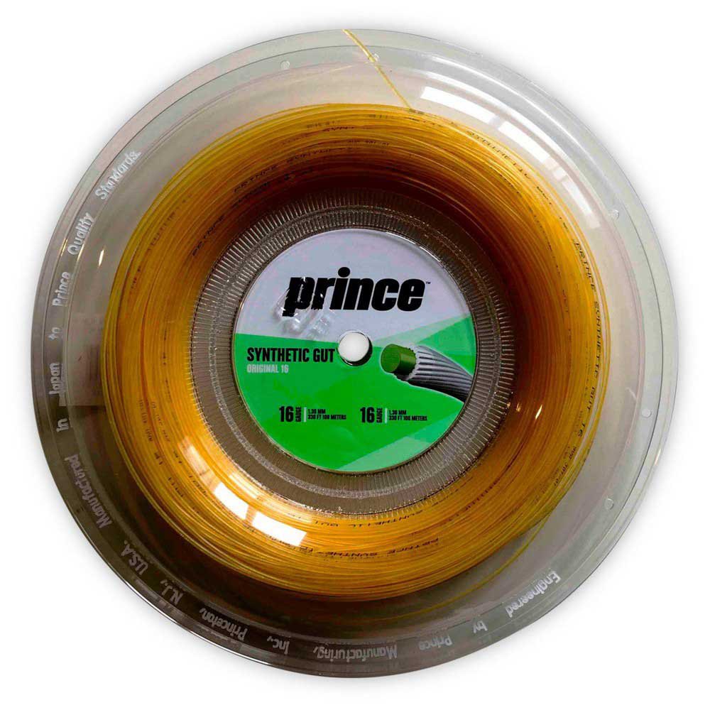 Prince Synthetic Gut Original 100 M Tennis Reel String Golden 1.30 mm von Prince