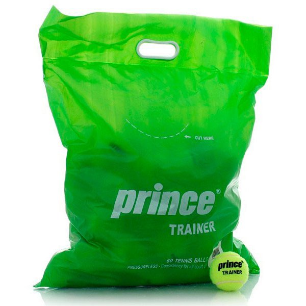 Prince Trainer Padel Balls Bag Grün 60 Balls von Prince