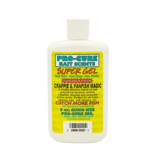 Pro-Cure Crappie & Panfish Magic Super Gel, 227 ml von Pro-Cure