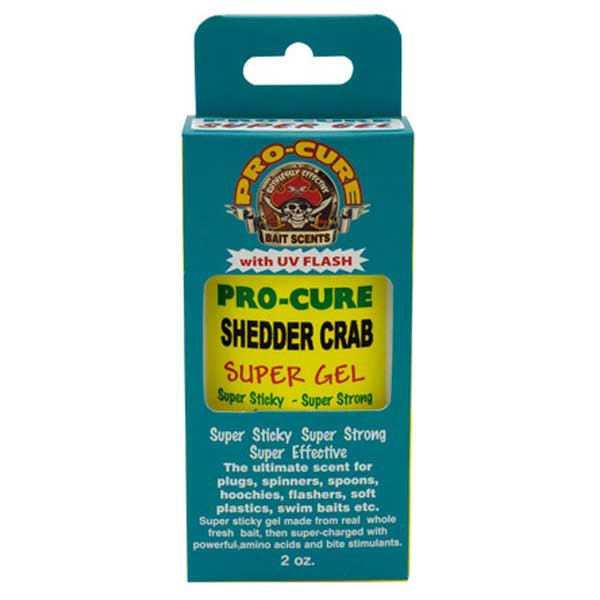 Pro Cure Super Gel Plus 56g Crab Shedder Liquid Bait Additive Durchsichtig von Pro Cure