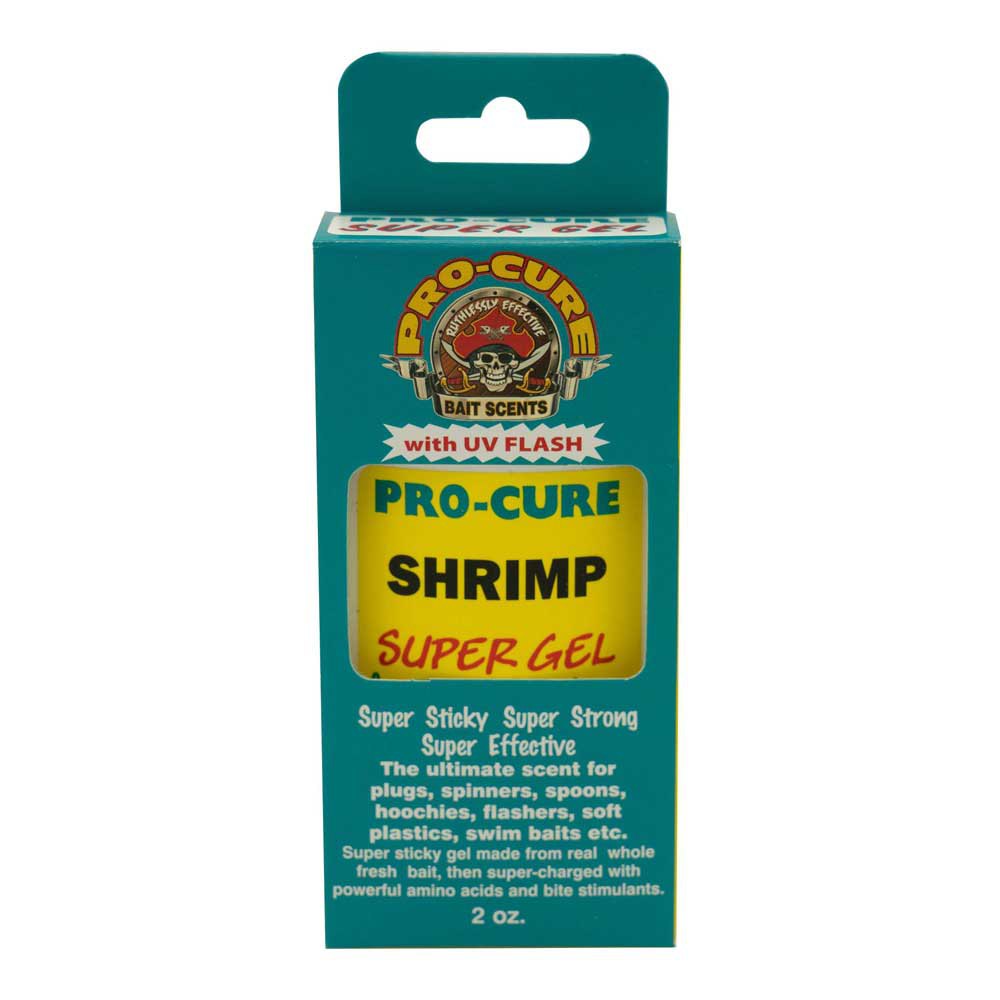 Pro Cure Super Gel Plus 56g Shrimp Liquid Bait Additive Durchsichtig von Pro Cure