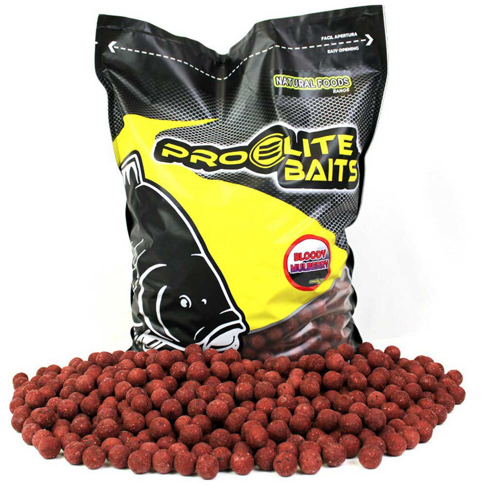 Pro Elite Baits Natural Bloody Mulberry 8kg Boilie Golden 20 mm von Pro Elite Baits