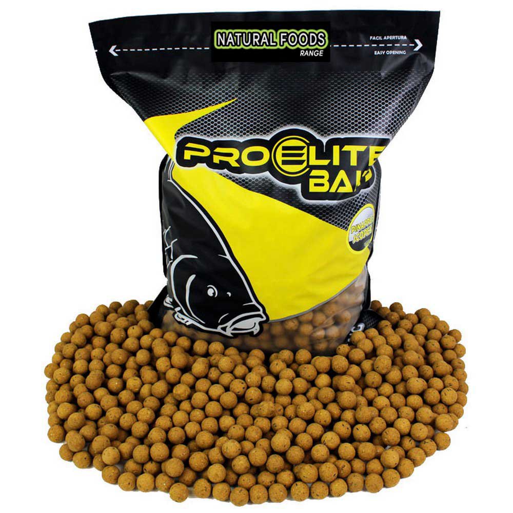 Pro Elite Baits Natural Food Pineapple&scopex 8kg Boilie Gelb 20 mm von Pro Elite Baits