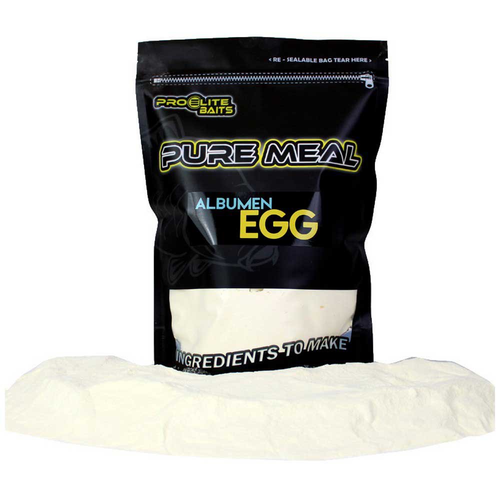 Pro Elite Baits Pure Meal Egg Albumen 800g Groundbait Weiß von Pro Elite Baits