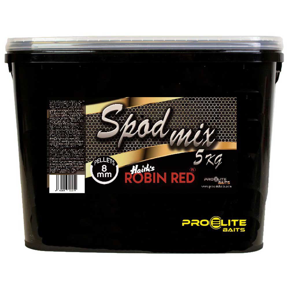 Pro Elite Baits Robin Red Gold 5kg Pellets Schwarz 8 mm von Pro Elite Baits