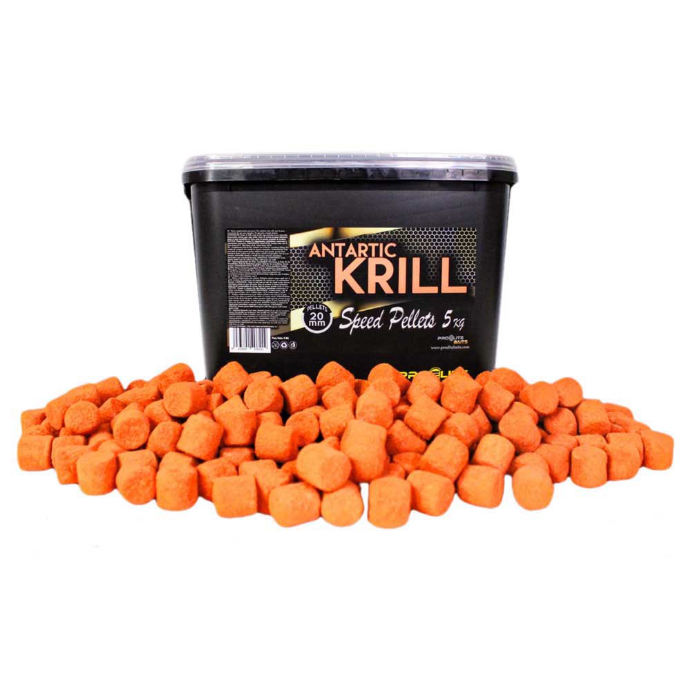 Pro Elite Baits Speed Antartic Krill 5kg Pellets Orange 20 mm von Pro Elite Baits