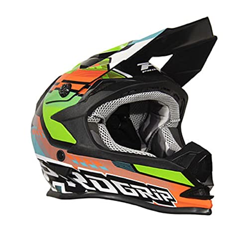 PROGRIP Unisex-Adult Helm 3009-365 Kid ABS, Multicolour, One Size von Progrip