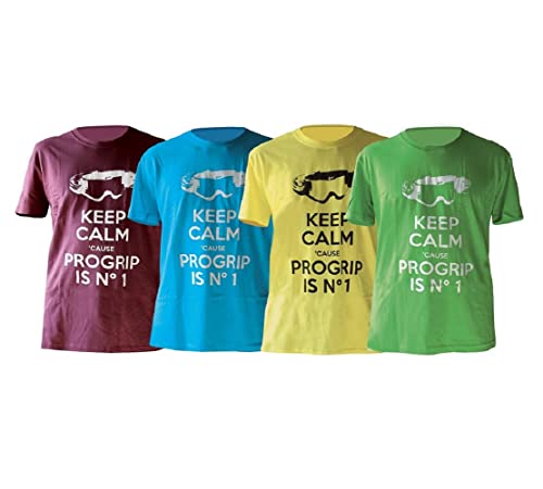 PROGRIP Unisex-Adult T-Shirt 7510 L, Multicolour, One Size von Progrip