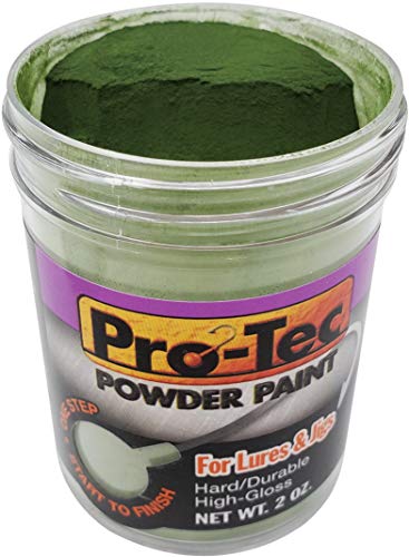 Pro-Tec Jigs and Lures Powder Paint, Jig Head Fishing Paint, Fishing Lure Paint von Pro-Tec