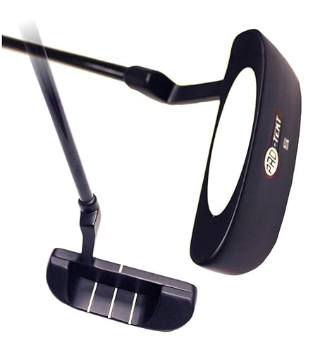 Pro-Tekt Golf-Putter für Rechtshänder, Schwarz, 5-Iron von Pro-Tekt