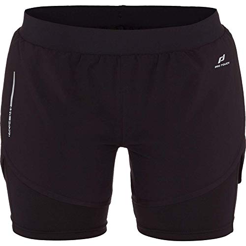 Pro Touch Damen 2-in-1 Rufina III Shorts, Black, 34 von adidas