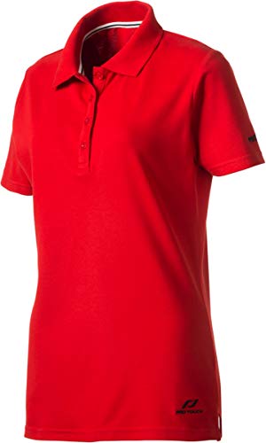 Pro Touch Damen Promo Poloshirt, Rot, 48 von adidas