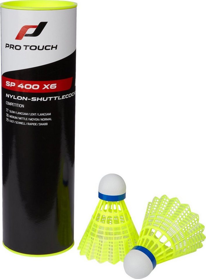 Pro Touch Federball Badminton-Ball SP 400 x6 von Pro Touch