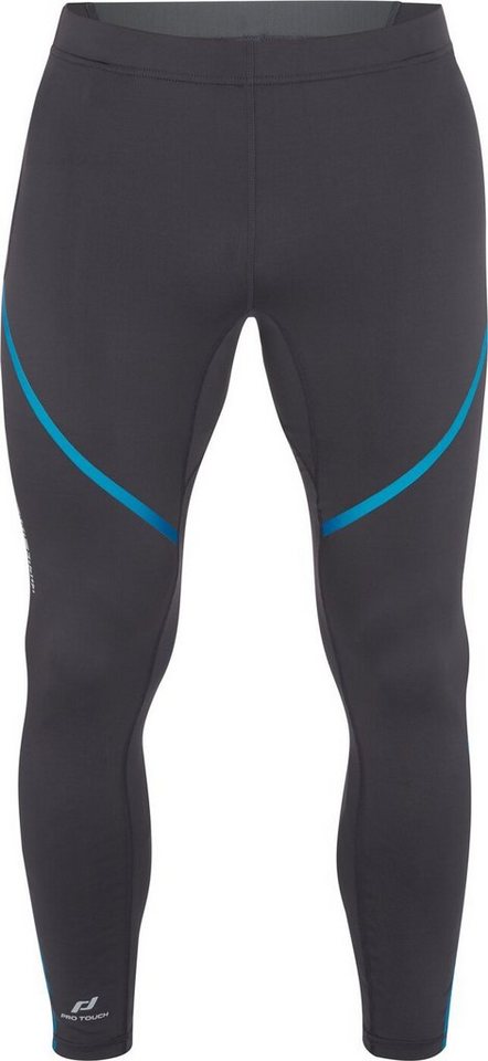 Pro Touch Laufhose Tight Striker ANTHRACITE/ BLUE von Pro Touch